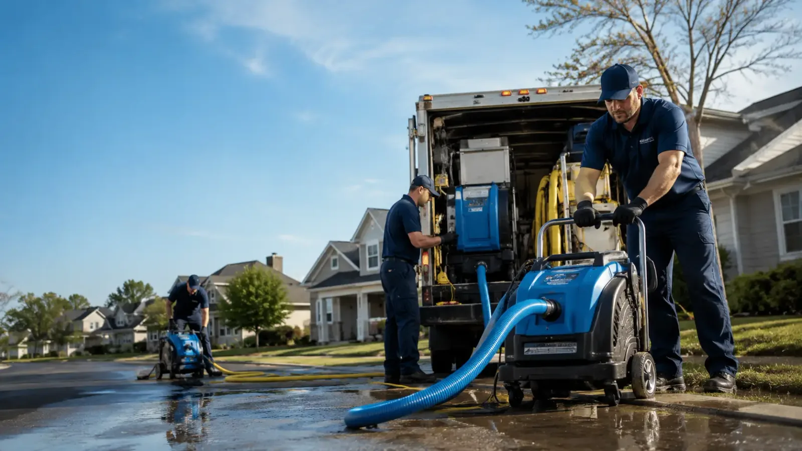 Flood Damage Cleanup in Green Forest, AR